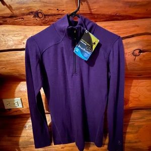 SMARTWOOL 1/4 ZIP BRAND NEW WITH TAGS